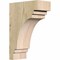 Ekena Millwork Pescadero Rough Sawn Corbel, Douglas Fir, 4"W x 8"D x 12"H COR04X08X12PEC00RDF - alternate 1